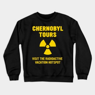 CHERNOBYL TOURS (yellow) Crewneck Sweatshirt